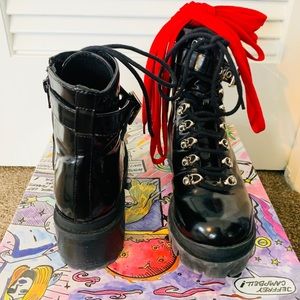 Jeffrey Campbell Czech Platform Combat Boots